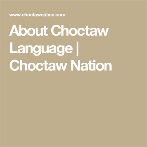 Choctaw Alphabet