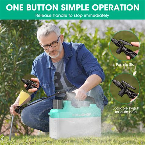 Snapklik Haushof Gallon L Battery Powered Sprayer Weed