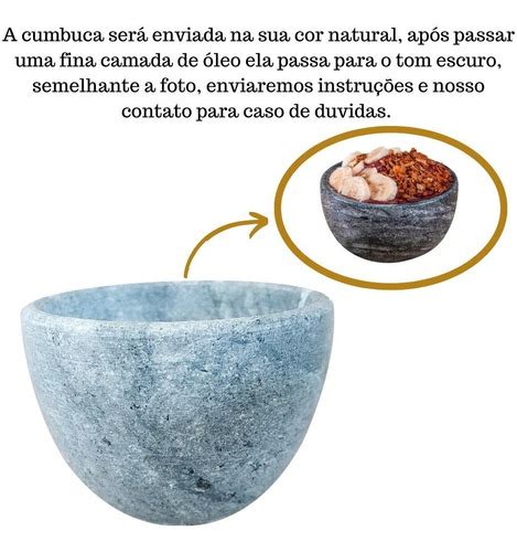 Cumbuca Bowl Ramekin Tigela A Ai Pedra Sab O Curada Ml Mercadolivre