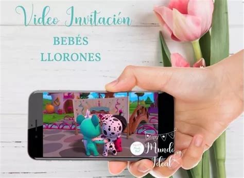 Video Invitaci N De Bebes Llorones Lagrimas Magicas Digital En Venta En