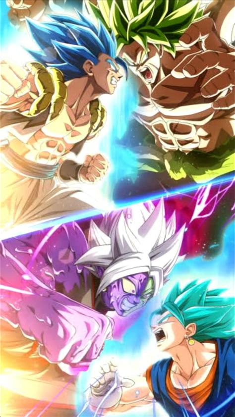 Vegito And Gogeta Vs Broly