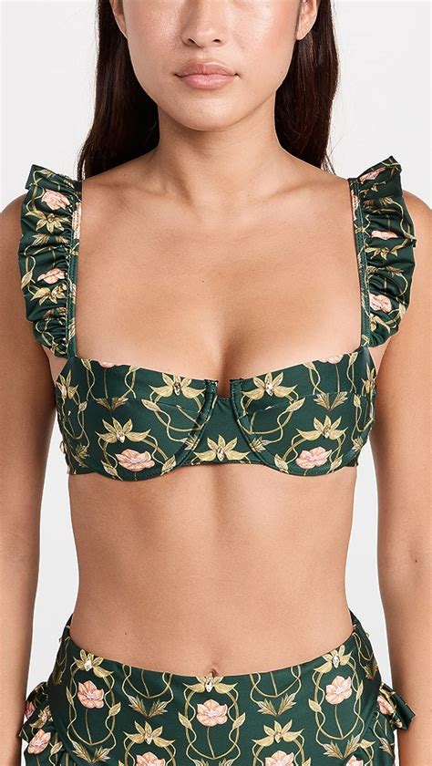 Agua By Agua Bendita Kiwi Esot Rico Bikini Top Shopbop