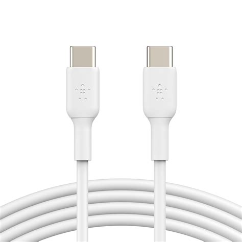 Usb C To Usb C Cable M Ft White Belkin