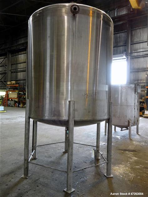 Used Tank Approximate Gallon Stainle