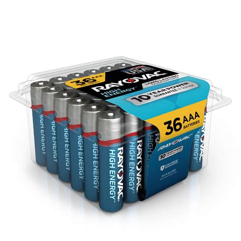 Rayovac High Energy Alkaline AAA Batteries 36 Count Walmart