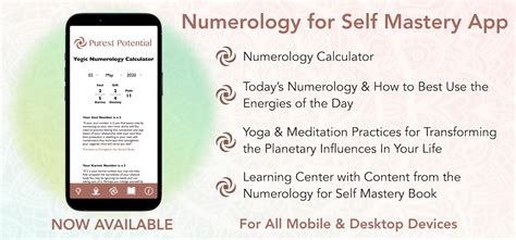 Tantric Numerology Calculator Purest Potential