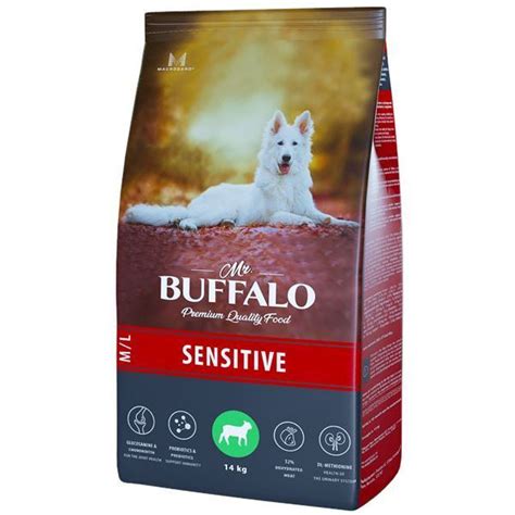 Mr.Buffalo B131 ADULT M/L SENSITIVE сухой корм для собак средних и ...