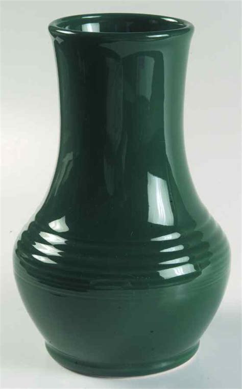 Fiesta Evergreen Intro 2007 Royalty Vase By Homer Laughlin