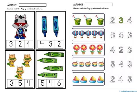 Infantil Archives Web Del Maestro Fichas De Matematicas Fichas Web Del Maestro