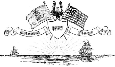 Colonial Flags | ClipArt ETC