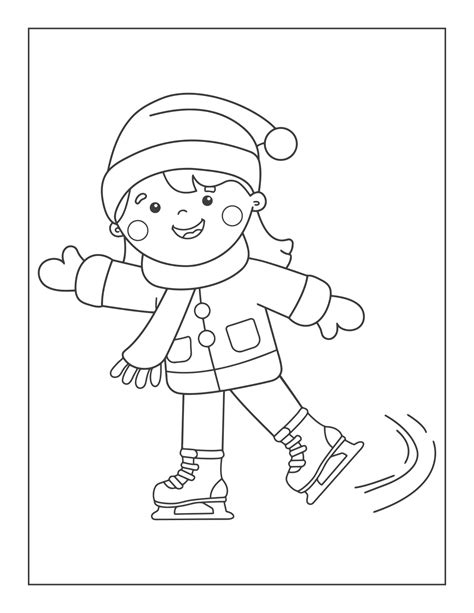 Coloriages Patinage Imprimer