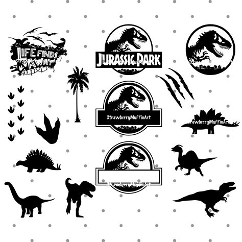 Jurassic Park Template Svg Dinosaur T Rex Svg Tyrannosaurus Etsy Porn Sex Picture