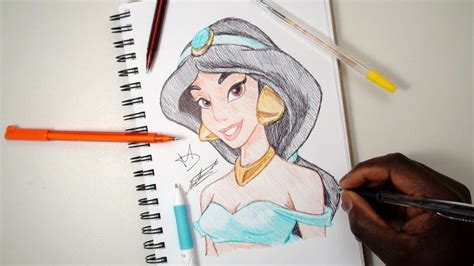 Share 65+ princess jasmine sketch latest - seven.edu.vn