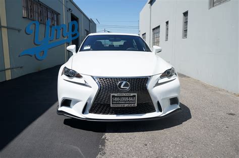 Ymp Design Spec A Front Lip Polyurethane Lexus Is250 Is350 Is200t F Sport Only 2014