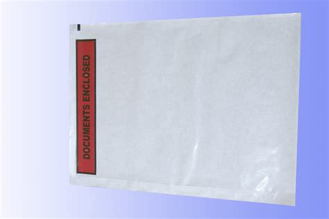 500 A4 Document Enclosed Wallets – Discount Packaging & Janitorial Supplies