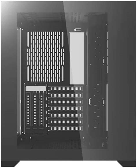darkFlash C305 ATX Mid Tower Gaming PC Case with 6 RGB Fans, Dual Side ...
