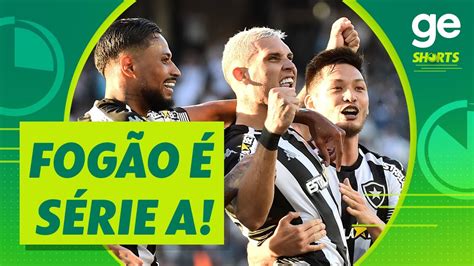 AGORA É OFICIAL BOTAFOGO COMEMORA ACESSO BOTAFOGO 2 X 1 OPERÁRIO PR