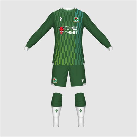 Blackburn Rovers Gk Kit Macron Fifa Kit Creator Showcase