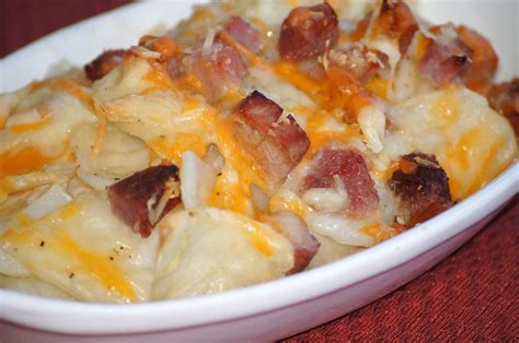 Scalloped Potatoes With Ham Recipe Slow Cooker Baked Ziti Slow Cooker Recipes Beef Easy