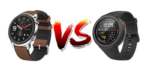 Comparativa Xiaomi Amazfit GTR vs Verge cuál es mejor