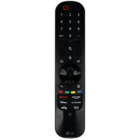 LG LED TV Remote Control AKB76043202 MR22GN with Netflix, Alexa Buttons ...