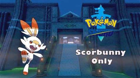 Can I Beat Pokemon Sword With Only Scorbunny No Items In Battle