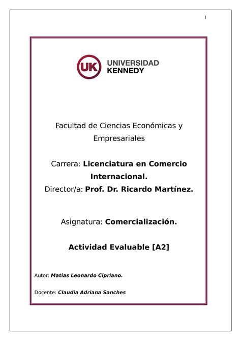 Actividad Evaluable 1 Comportamiento Organizacional Universidad