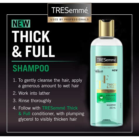 Tresemmé Shampoo Thick And Full 350ml Big W