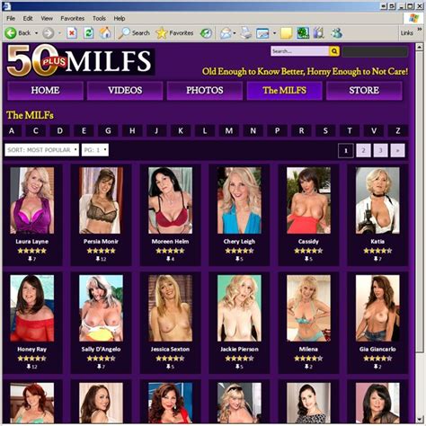 FreeOnes Gives Porn Site 50 Plus Milfs An Overall Review Rating Of 7 7142857142857