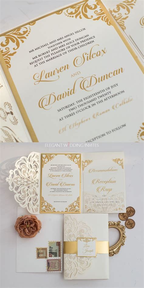 Elegant And Formal Wedding Invitations And Invites Online Ewi