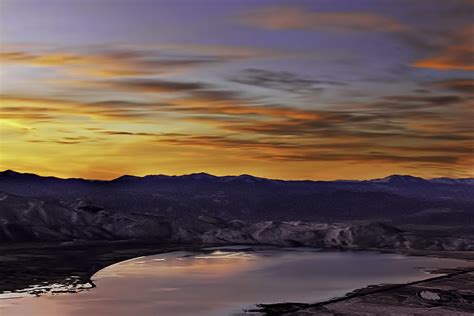 Washoe Lake Sunrise Photograph by Maria Coulson - Pixels