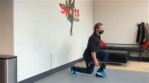 Front Heel Elevated Split Squat Youtube