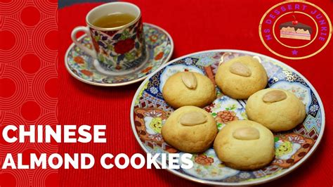 Chinese Almond Cookies Recipe Lunar New Year Msdessertjunkie Youtube