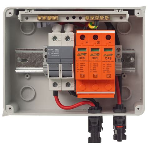 Solar PV Anschlusskasten DC 32A 1000V 1 String Photovoltaik 8 Module