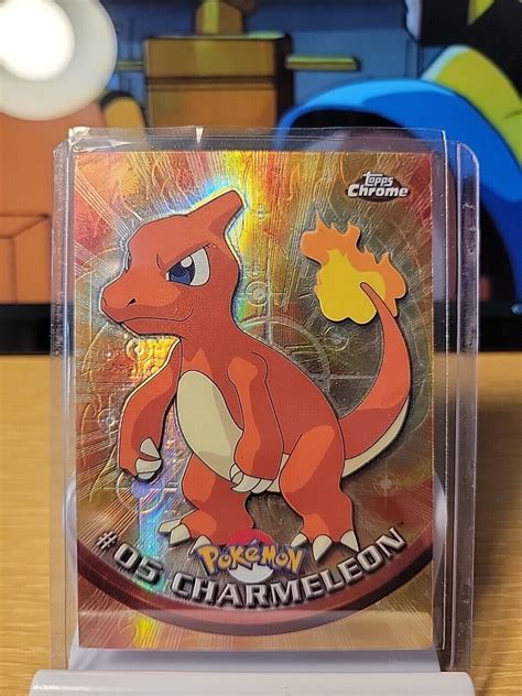 Pokemon Card 2000 Topps Chrome Series 1 Charmeleon 05 Holo Foil EBay