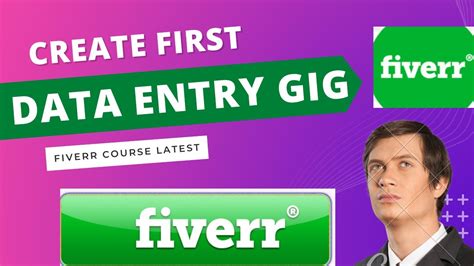 How To Create Best Fiverr Data Entry Gig Step By Step Live Create Fiverr Gig Helping Media