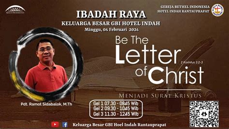 Live Streaming Ibadah Raya Gel Gbi Hotel Indah R Prapat Feb