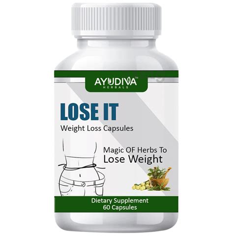 Ayudiva Herbals Lose IT Weight Loss Capsule: Buy bottle of 60.0 ...