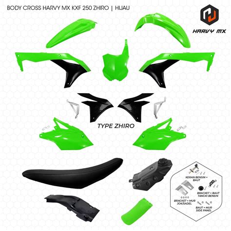 Jual Body Trail Bodyset Cover Body Set Hrv Kxf Zhiro Pnp Klx