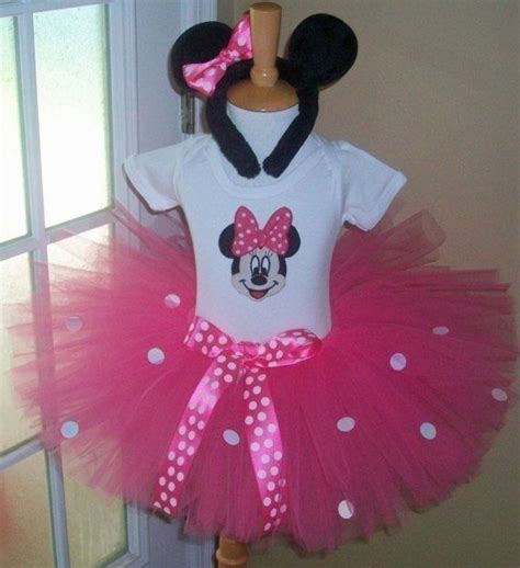 Pink Sparkle Minnie Mouse Costume set Vestidos para niñas Vestidos