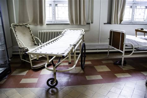 Old Room Old Hospital Bed And Floor Stock Photos, Pictures & Royalty-Free Images - iStock