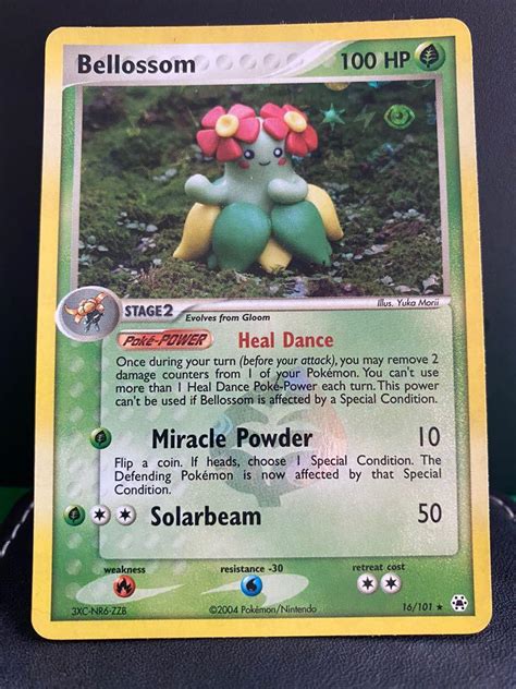 2004 EX Hidden Legends Claydol Banette Bellossom Pinsir Hobbies