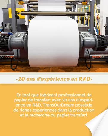 Transourdream Papier Transfert Pour Textile Imprimantes Jet D