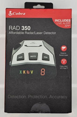 New Cobra Rad Radar Laser Detector Ebay