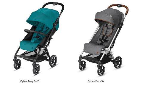 Cybex Eezy S Plus сравнение с коляской Cybex Eezy S+ 2