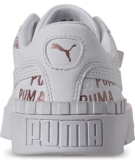 Puma Girls Cali Deboss Casual Sneakers From Finish Line Macys