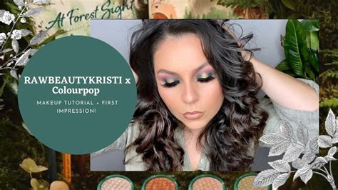 A FOREST THEMED Makeup Collection SAY LESS RawBeautyKristi X