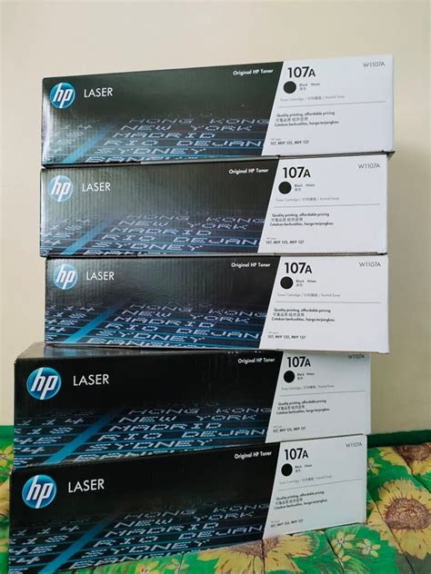 HP 107A Black Original Laser Toner Cartridge Lazada PH