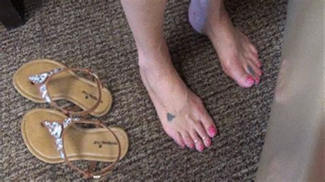 Beautiful Blonde BBW Feet 2 Model Feet Clips4sale
