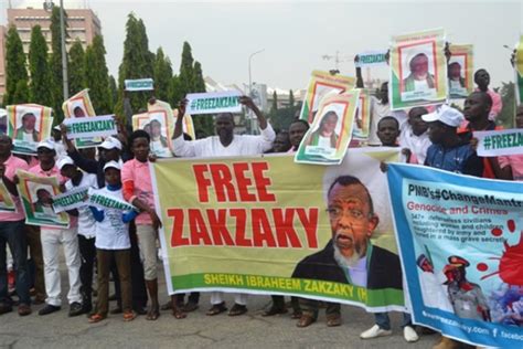 El Zakzaky Shiites Protest At Human Rights Commission The Icir